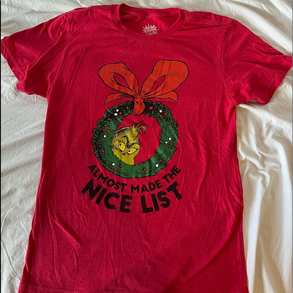 The Grinch christmas tee